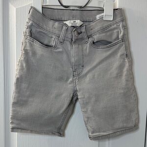 H&M Light Gray Jean Shorts